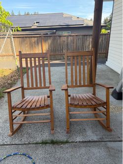 Wood Rocking chairs