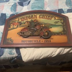 24" X 16" Wood Hand Painted Sign