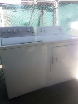 Washer gas dryer in working condition