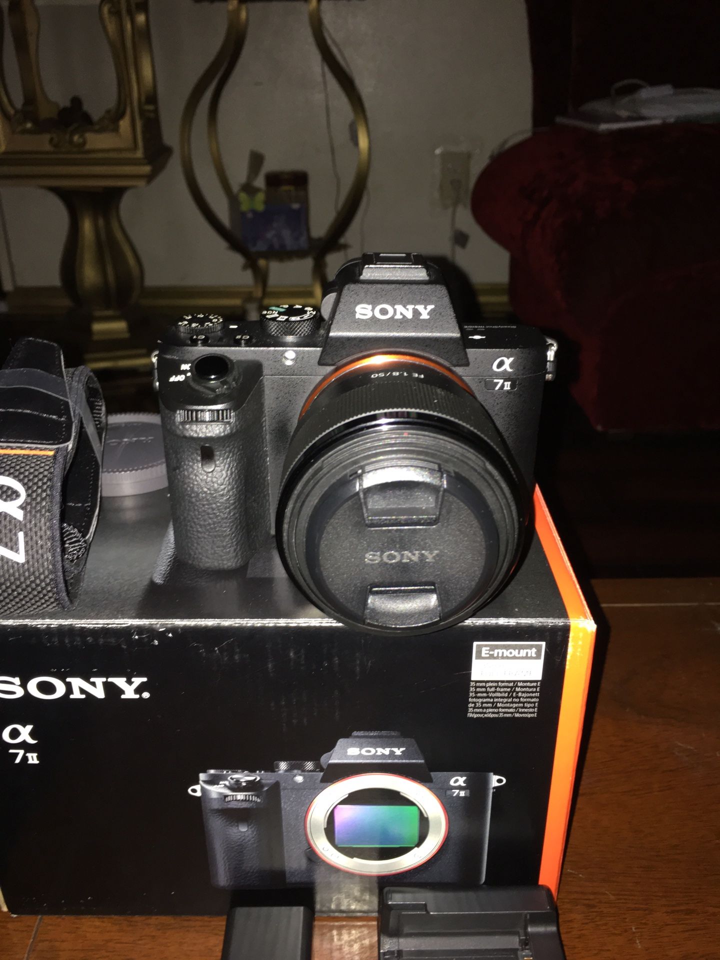 Sony A7ii with 50mm lens