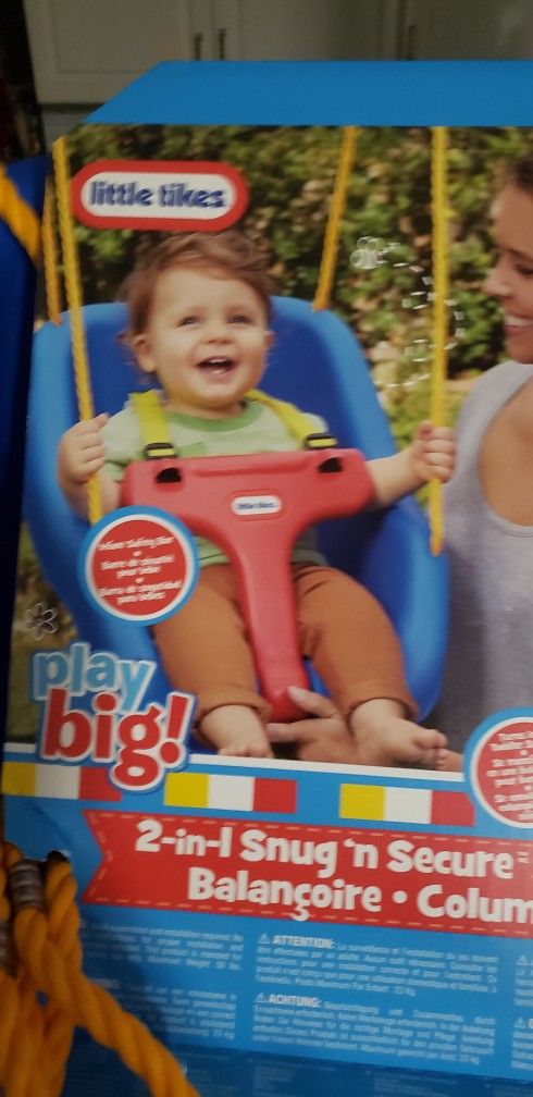 New Lil Tikes 2 In 1 Swing