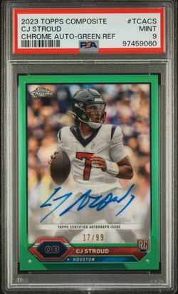 Topps Composite CJ Stroud /99 PSA 9