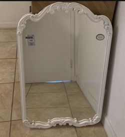 White Farmhouse Mirror