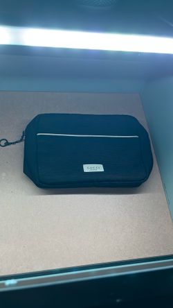 Gucci Black And Gold Beauty Bag