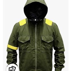 Cotton Bombers Jacket Size Medium 
