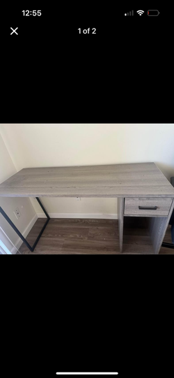 Desk - bent leg