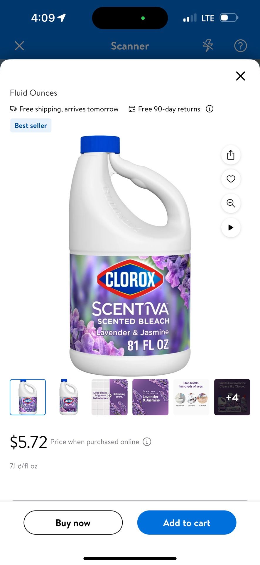 Scentiva Bleach