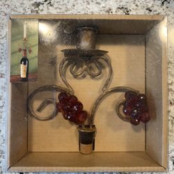 Wine Cork / Tapered Candle Holder