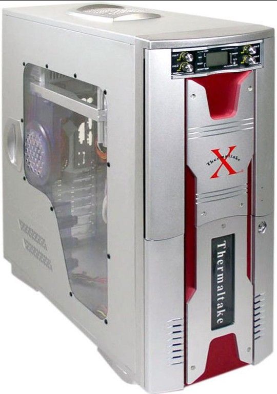 Thermaltake Xaser Aluminum ATX Super Tower Gaming Computer Case with Silent Purepower Power Supply