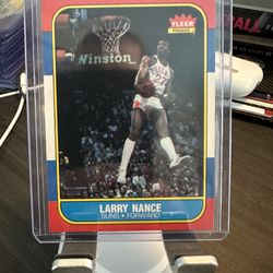 1986 Fleer Larry Nance!