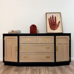 Gorgeous Restored Credenza By Stanley
  66”L x 16”W x 31”H
