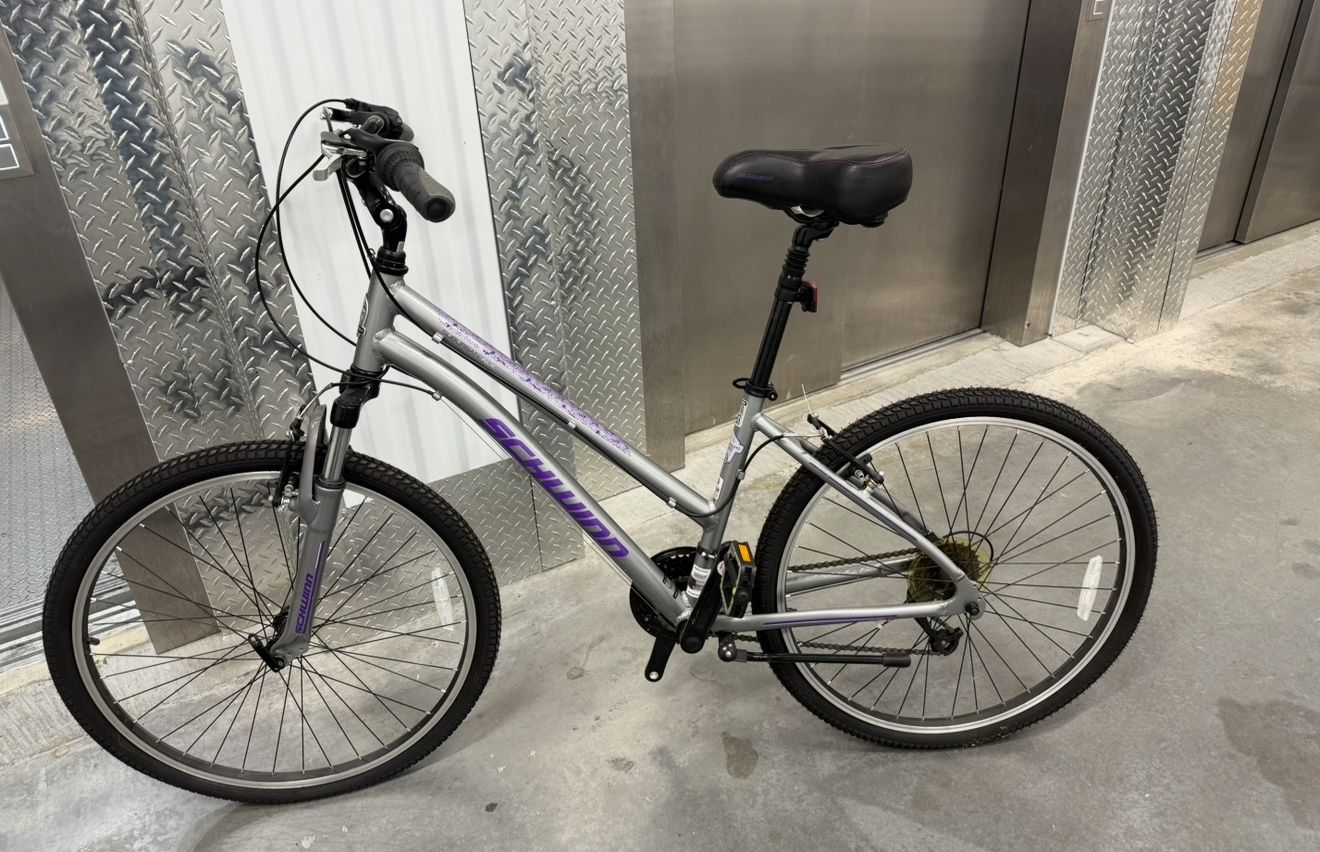 Schwinn Suburban ALX bike, 26 Inch , 21 Speed. If this post is still up, it means it’s available
