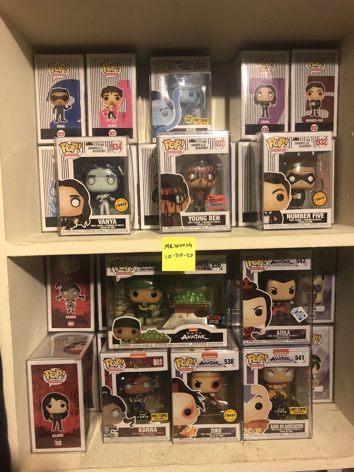Funko pop’s. 3 collections