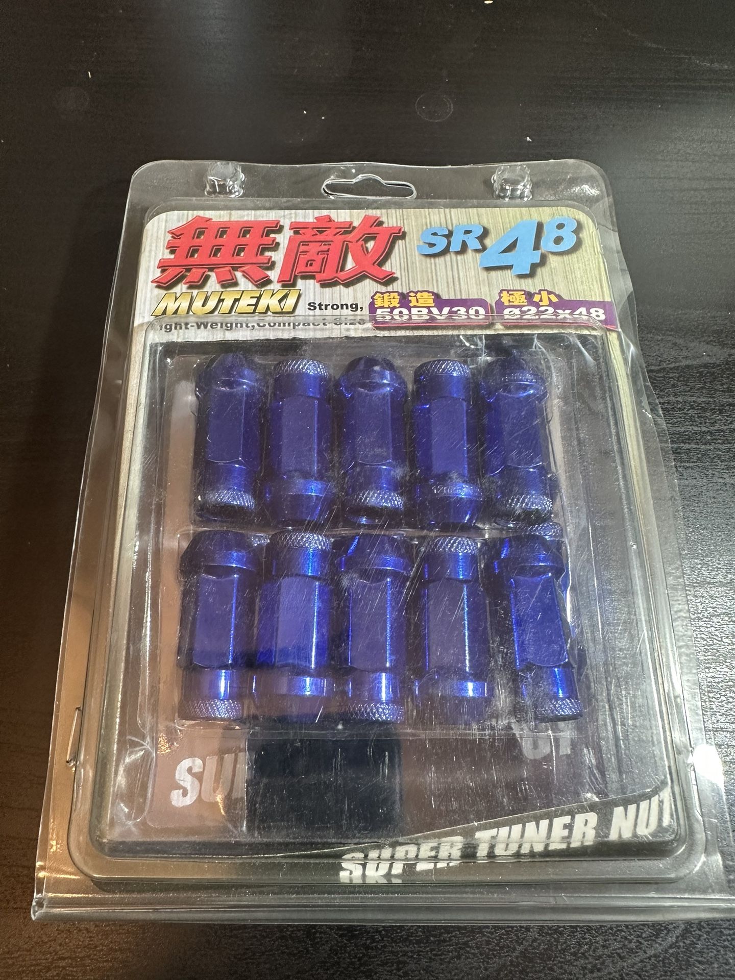 Brand new Muteki SR48 Lug Nuts Kit 12x1.5 20pcs+key for Sale in