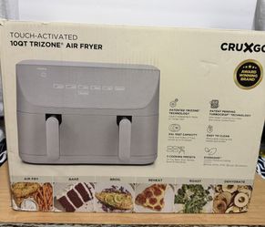 CRUXGG  AIR FRIYER  10 QT  GRAY 
