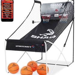 Shaq Arcade Electronic Basketball Game - folds up for easy storage - $25