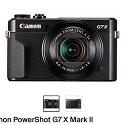 Canon PowerShot G7 X Mark ll