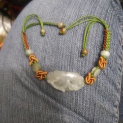 Jade Knot  Bracelet