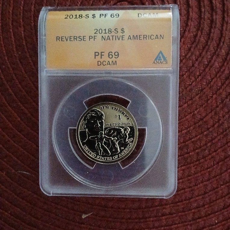 ANACS 2018-S REVERSE PROOF PF69