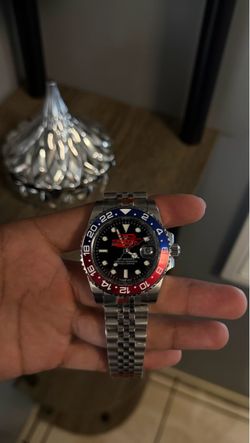 stainless steel watch