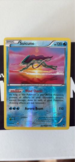 Suicune Holo Rare Pokémon Card 30/122