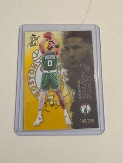 Jayson Tatum Signature Class /399