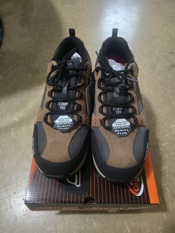 Skechers work composite toe shoes