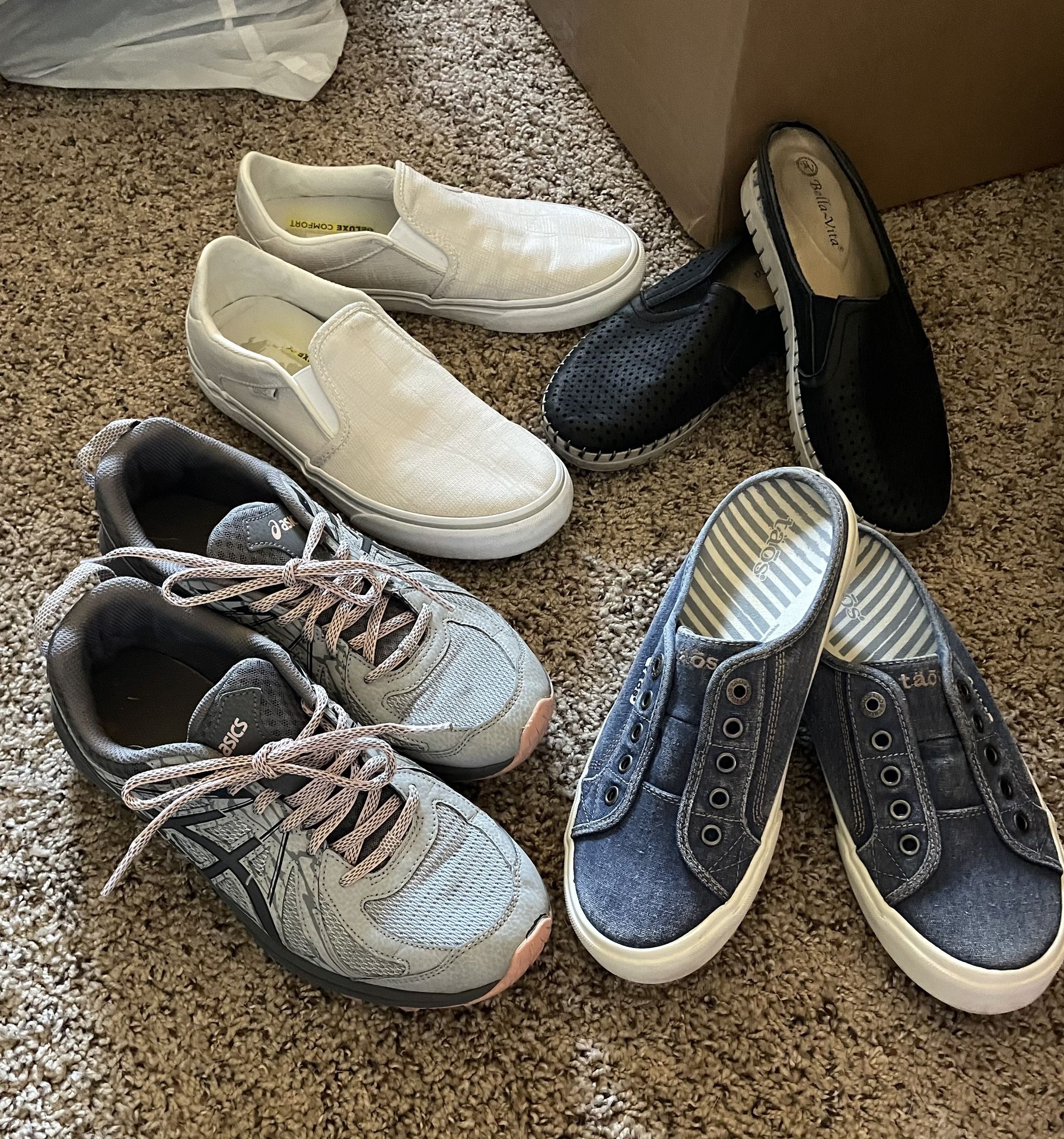 Shoes - Vans, ASICS, Taos - $3 per Pair