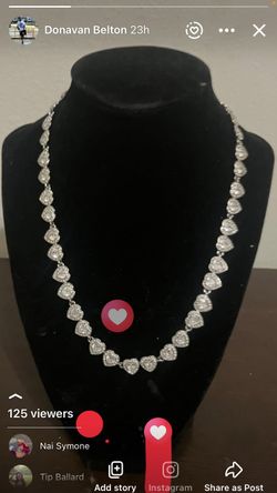 Ariana Grand x Swarovski Tennis Necklace