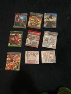 Video Game Lot / Individual Games – PS3, PS4, Xbox One, Nintendo DS