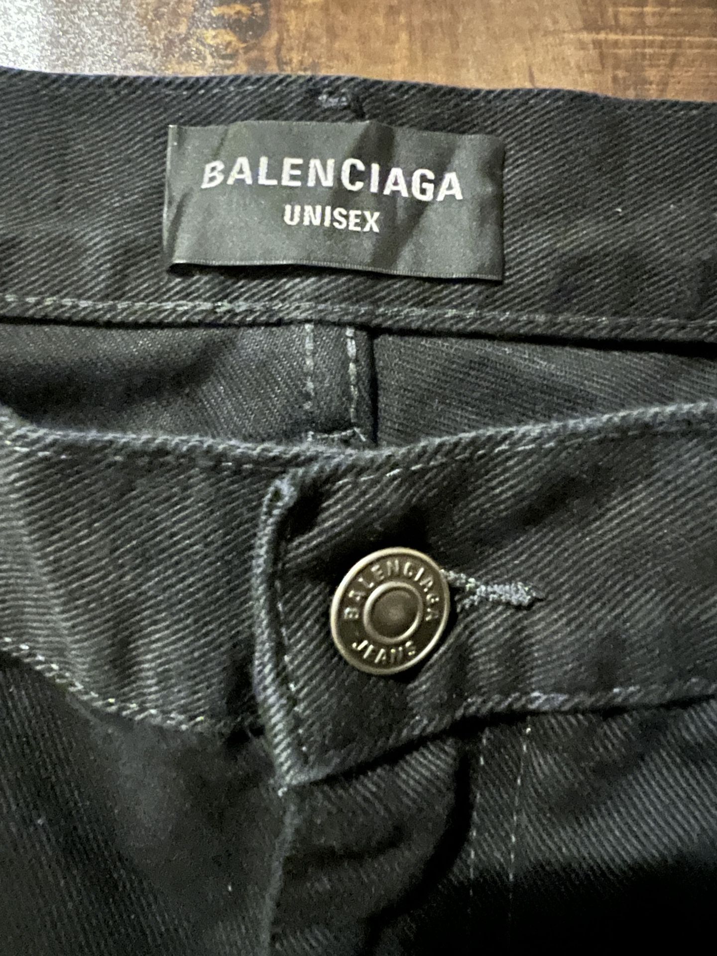 Balenciaga flare boot cut jeans