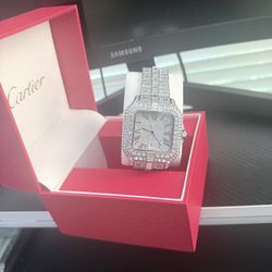 Moissanite Cartier Watch