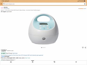 Spectra rechargeable double breast pump