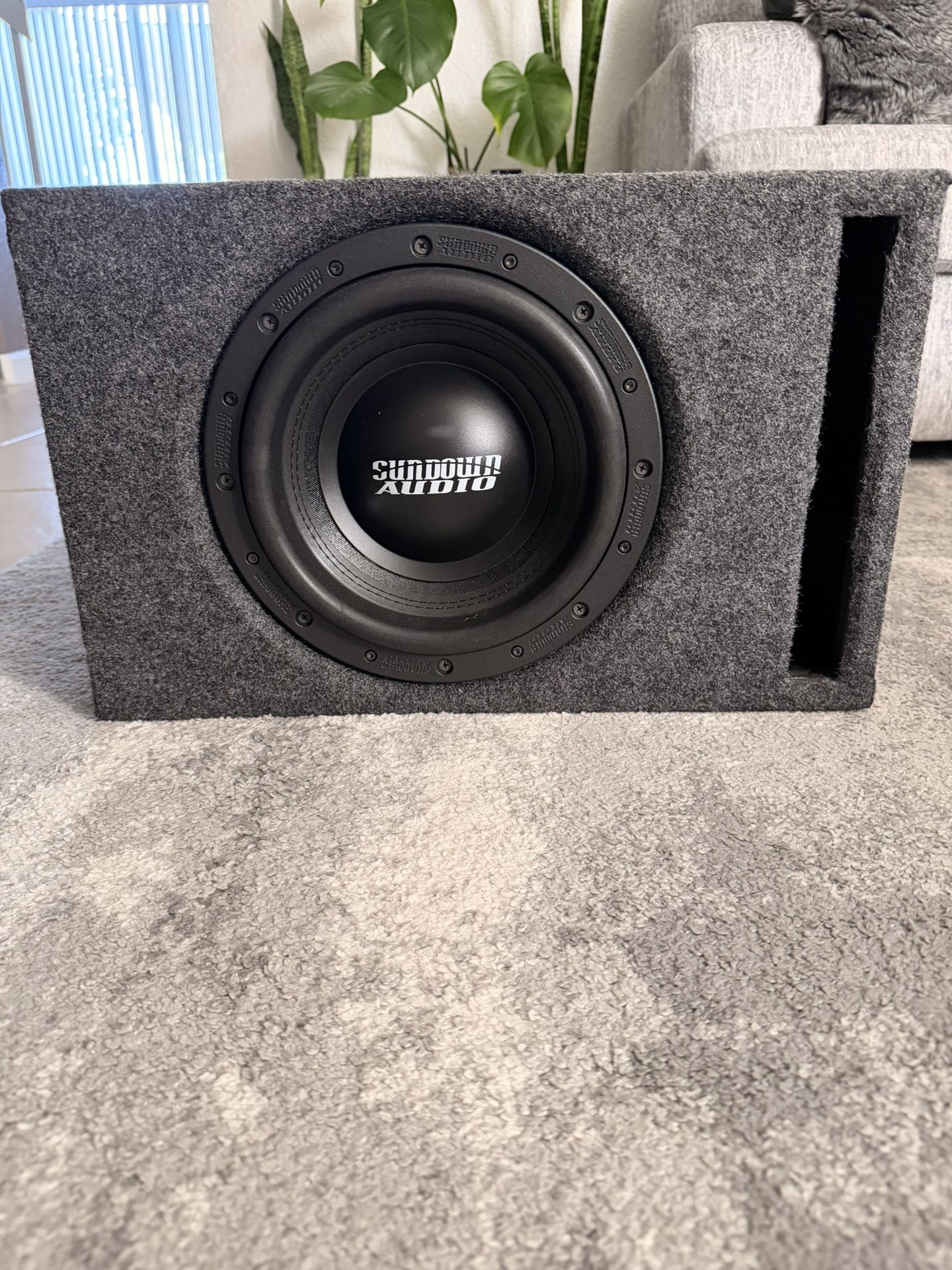 Sundown 10” SA V.2 D4 Subwoofer and Vented Box