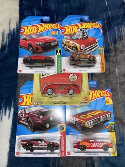 Hotwheels Red Lot 