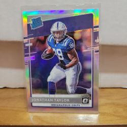 Jonathan Taylor Rated Rookie Refractor Prizm SILVER