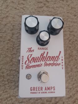 Greer Southland Harmonic Overdrive pedal