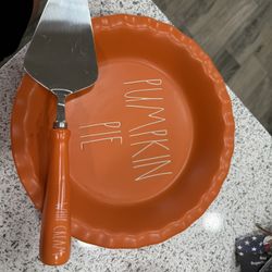 Pumpkin Pie Baking Plate New $40 