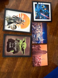 Star Wars framed art and NYC canvas prints