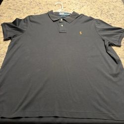 Black Polo Ralph Lauren Shirt XXL