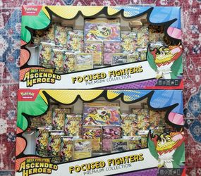 Ascended Heroes Focused Fighters Premium Collection