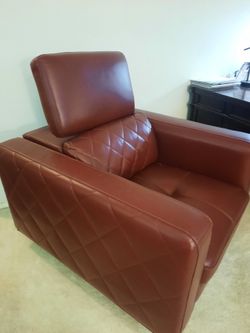 Red Swivel Chair
