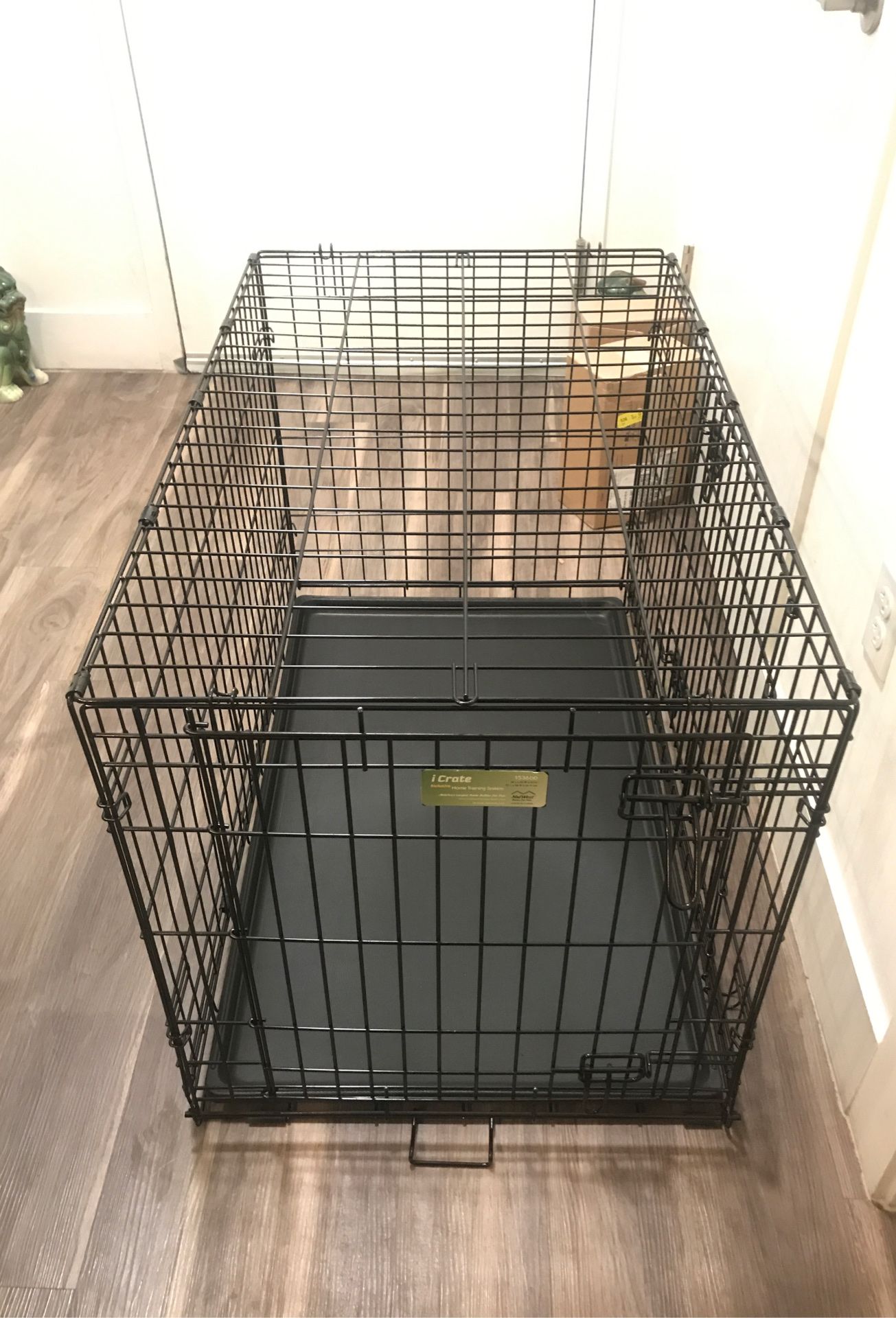 Icrate Large Fold & Carry 36Lx23Wx25H Midwest homes for pet. Great Condition.