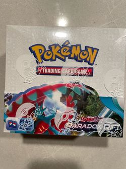Paradox Rift Booster Box *SEALED* Pokemon Scarlet Violet TCG Alt Art English Garchomp Altaria Groudon Roaring Moon