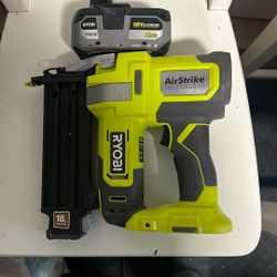 Ryobi 18g Brad Nailer