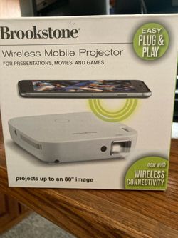 Brookstone Wireless Mobile Projector