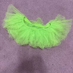 Large Xl Neon Green Tutu Skirt 80s Costume Festival Rave 