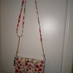 New Jessica Simpson's Gloria Posies Floral Crossbody White