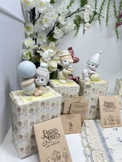 P051 – Precious Moments “Clowns” Figurines – Set of 3