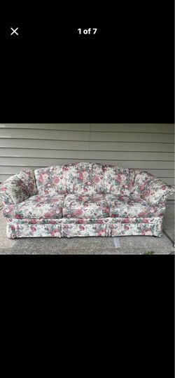 Floral Couch